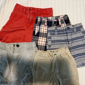 GAP Kids Shorts Collection - Red, Plaid, Striped, Neutral